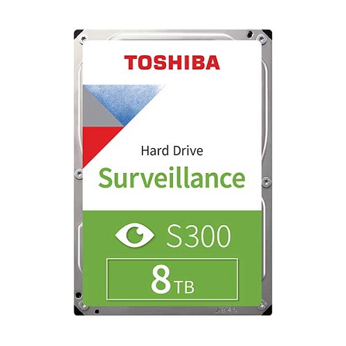 Toshiba S300 Pro 8TB 7200rpm 3.5" Surveillance Hard Drive