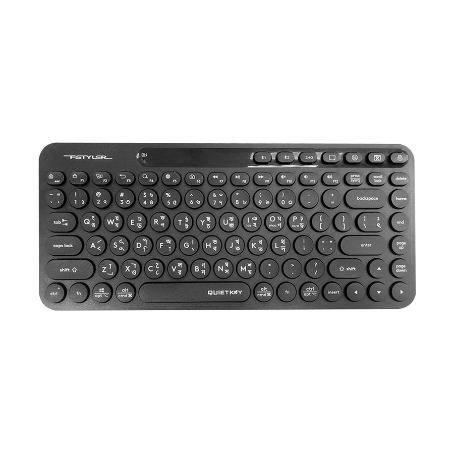 A4tech FBK36C AS Fstyler Compact Rechargeable Wireless Keyboard