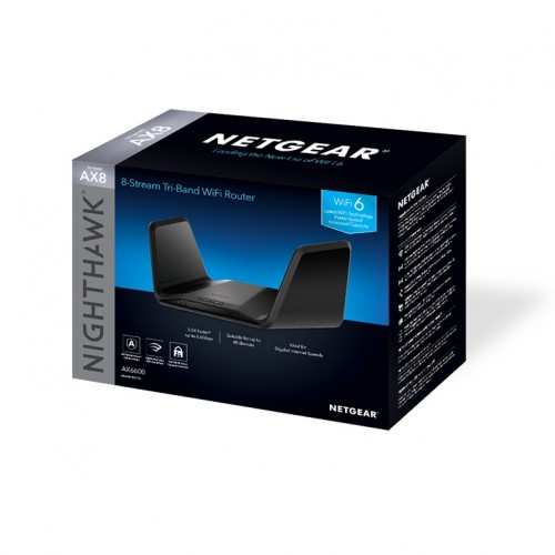 Netgear Nighthawk RAX70 AX8/8-Stream Tri-Band AX6600 WiFi 6 Router - Image 4