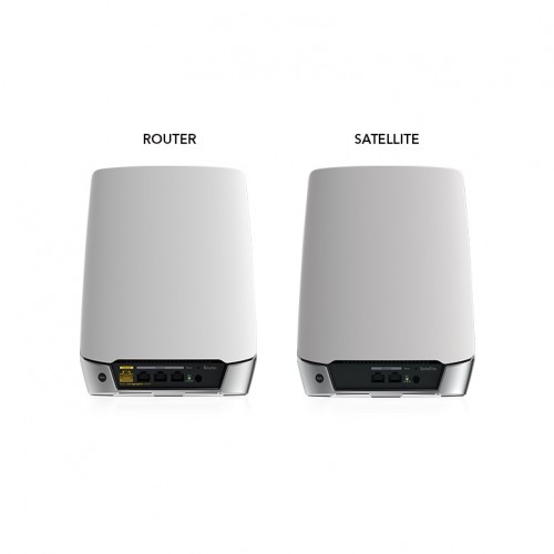 Netgear Orbi RBK752 AX4200 4200mbps WiFi 6 Tri Band Mesh System (1 Router + 1 Satellite) - Image 2