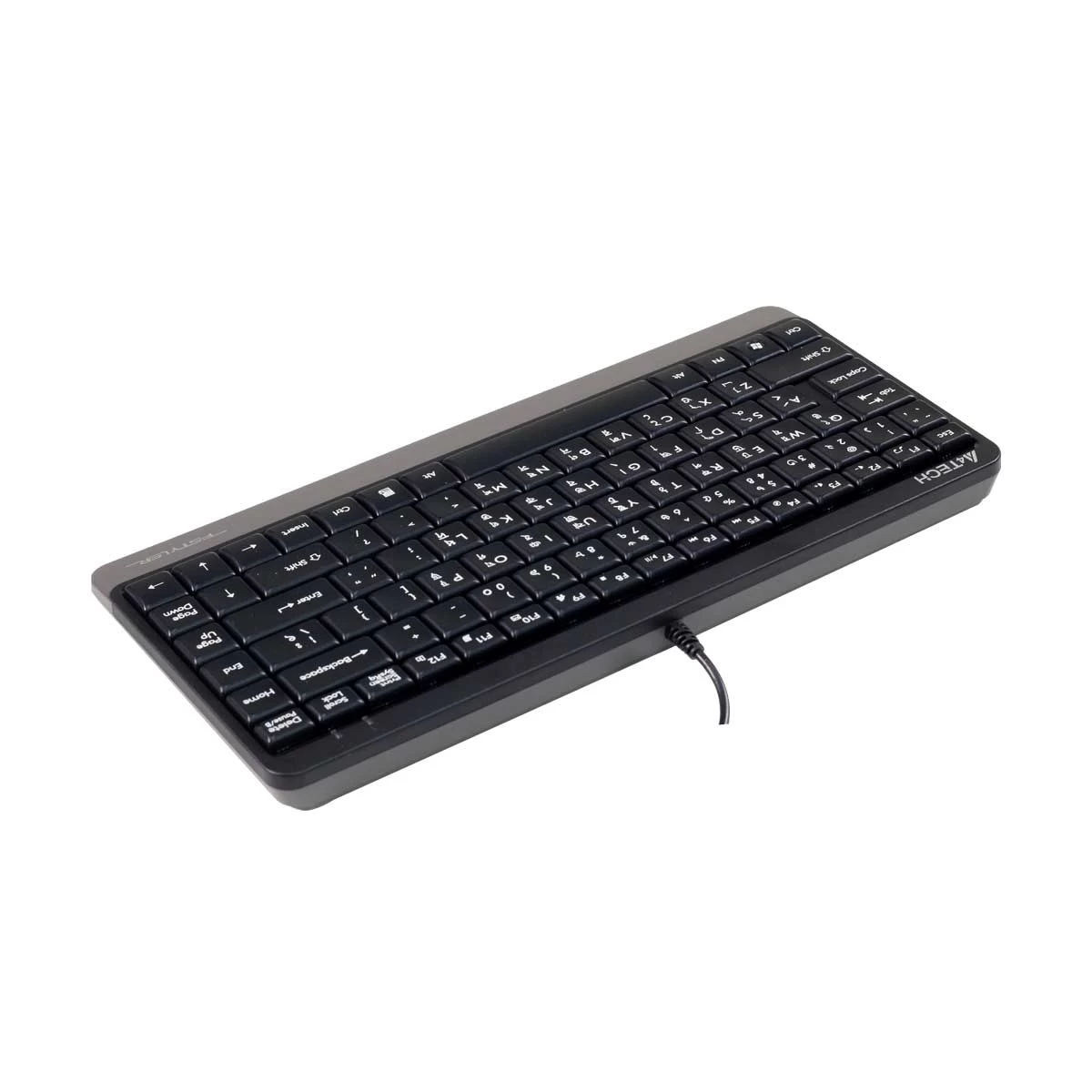 A4TECH FK11 USB Mini Keyboard With Bangla Black - Image 2