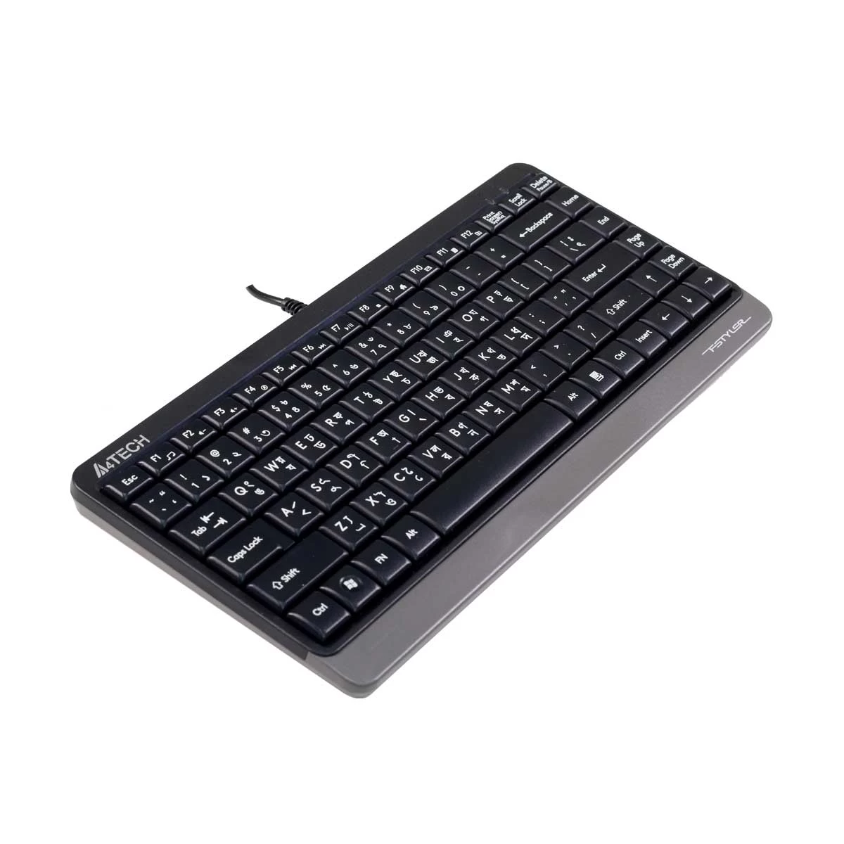 A4TECH FK11 USB Mini Keyboard With Bangla Black - Image 3