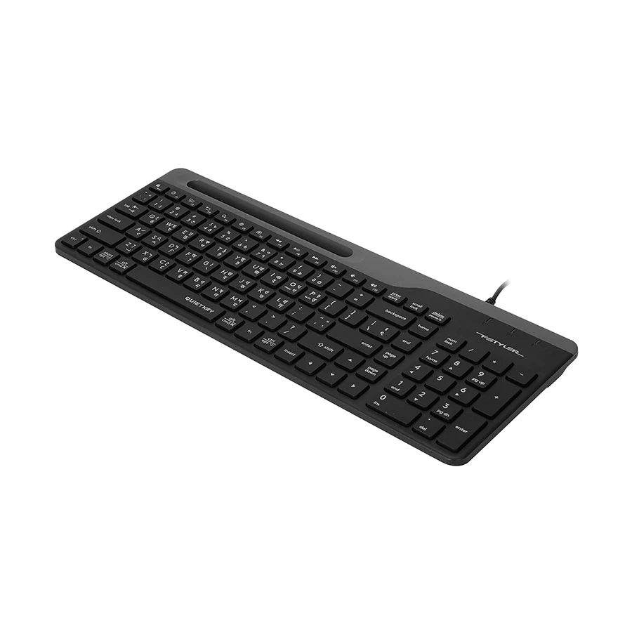 A4TECH FK25 Fstyler Wired Keyboard with Mobile Stand - Image 3