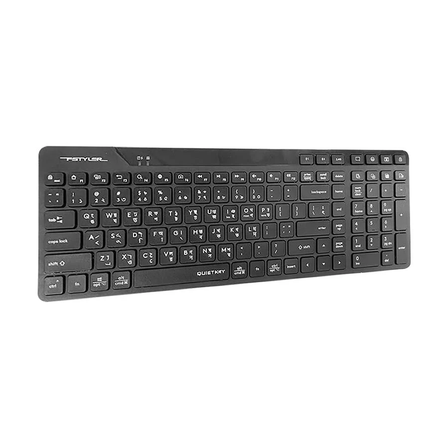 A4tech FBK27C AS Fstyler Wireless Rechargeable Keyboard - Image 3