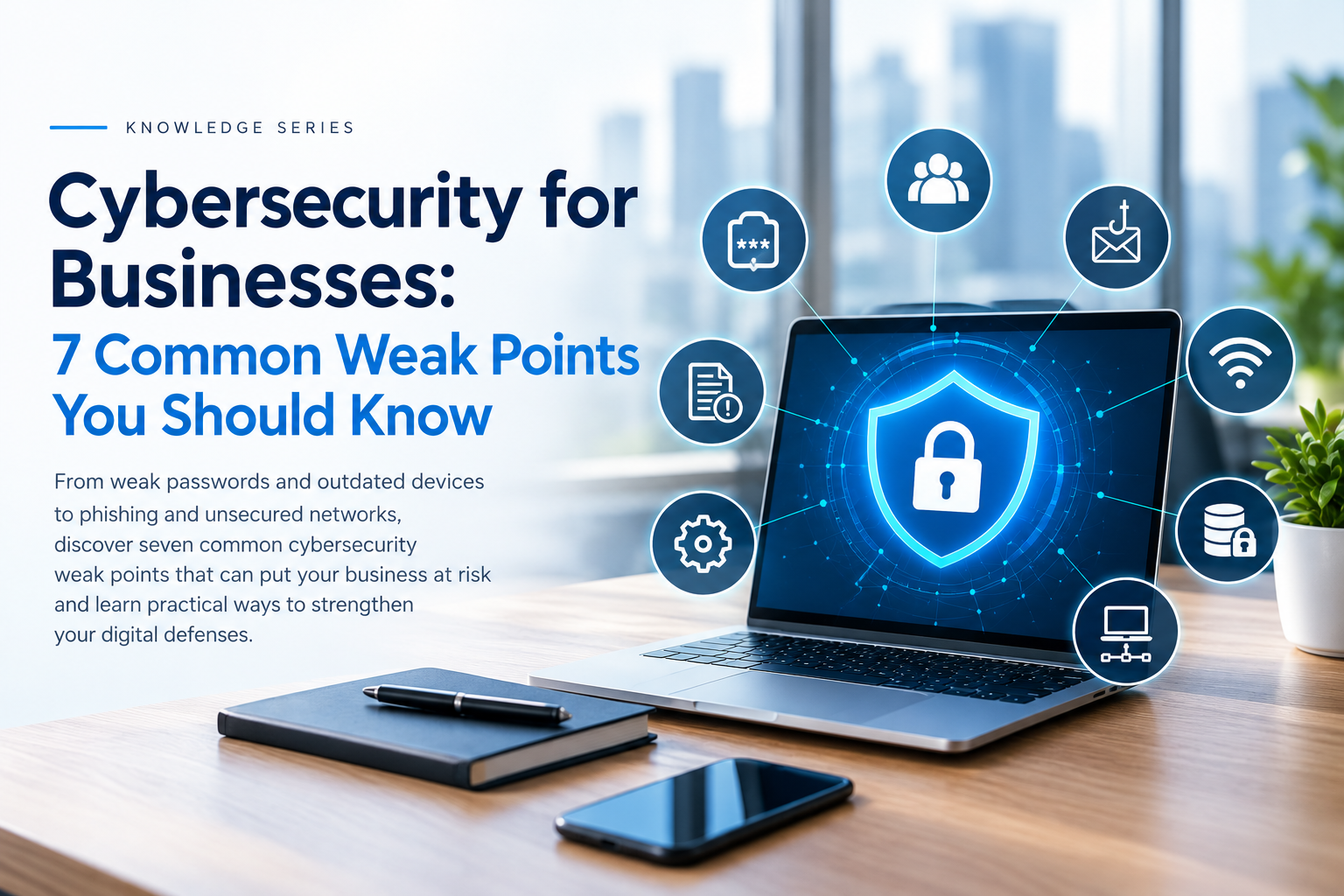 Cybersecurity for Businesses: 7 Common Weak Points You Should Know - Revolution Technology BD