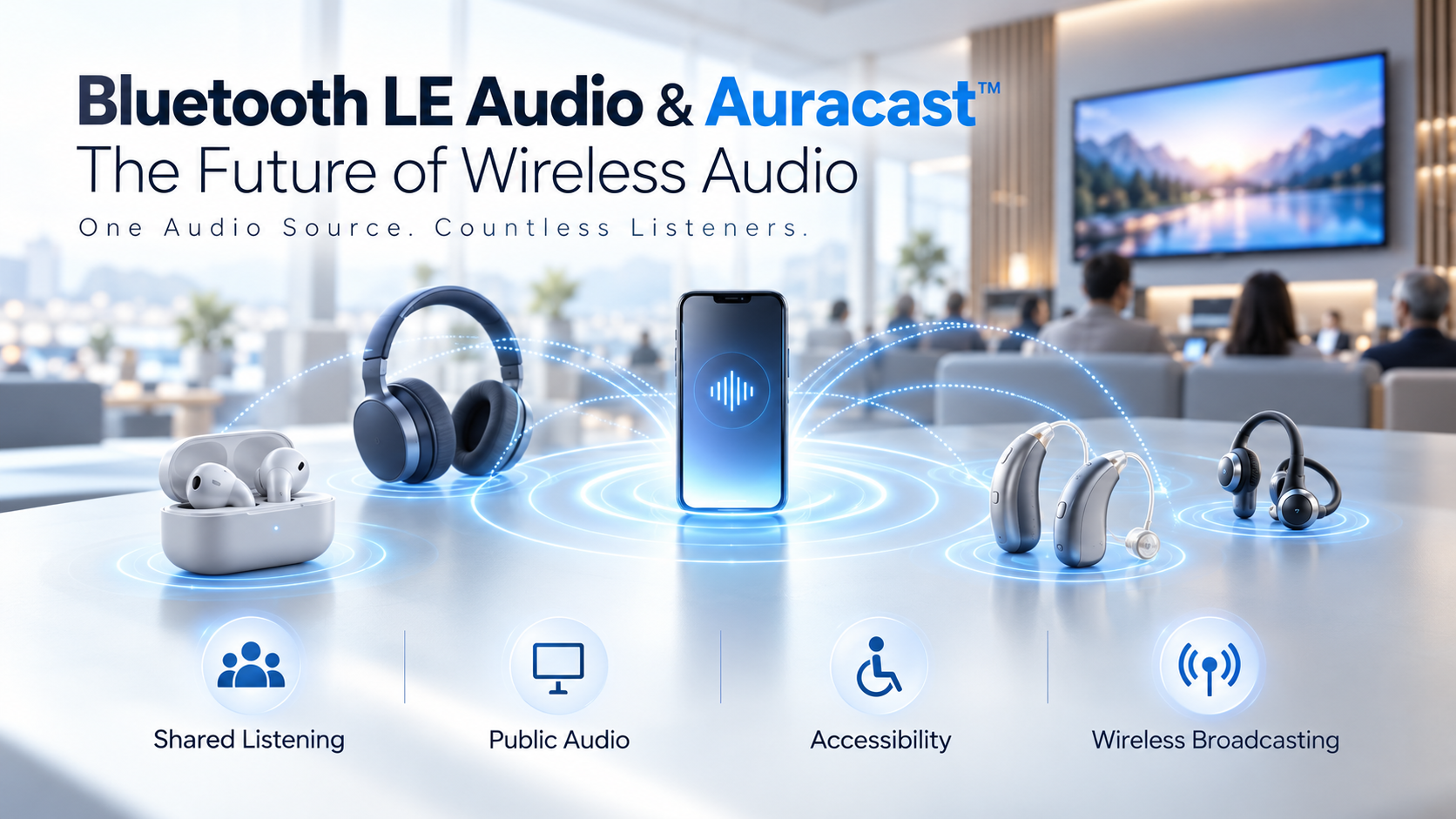 Bluetooth LE Audio & Auracast™: The Future of Wireless Audio - Revolution Technology BD