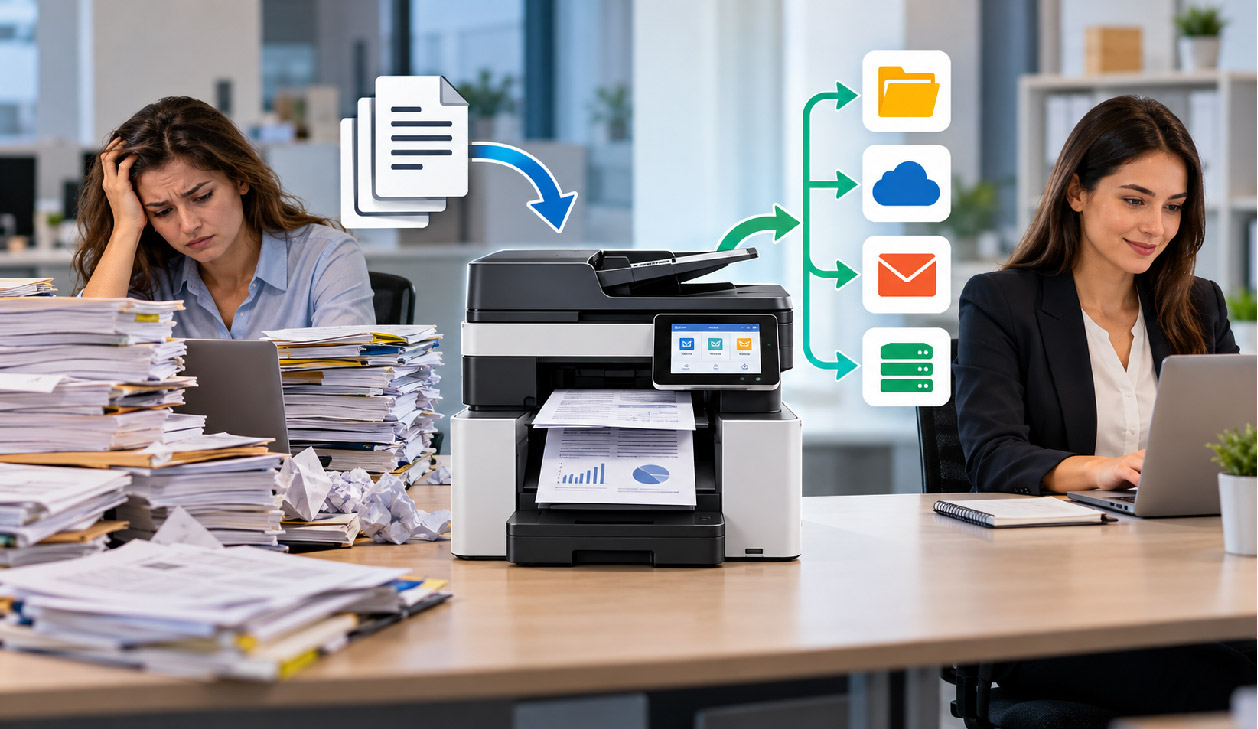 Smarter Office Workflows: How to Choose the Right Scanner and Printer for Your Business - Revolution Technology BD