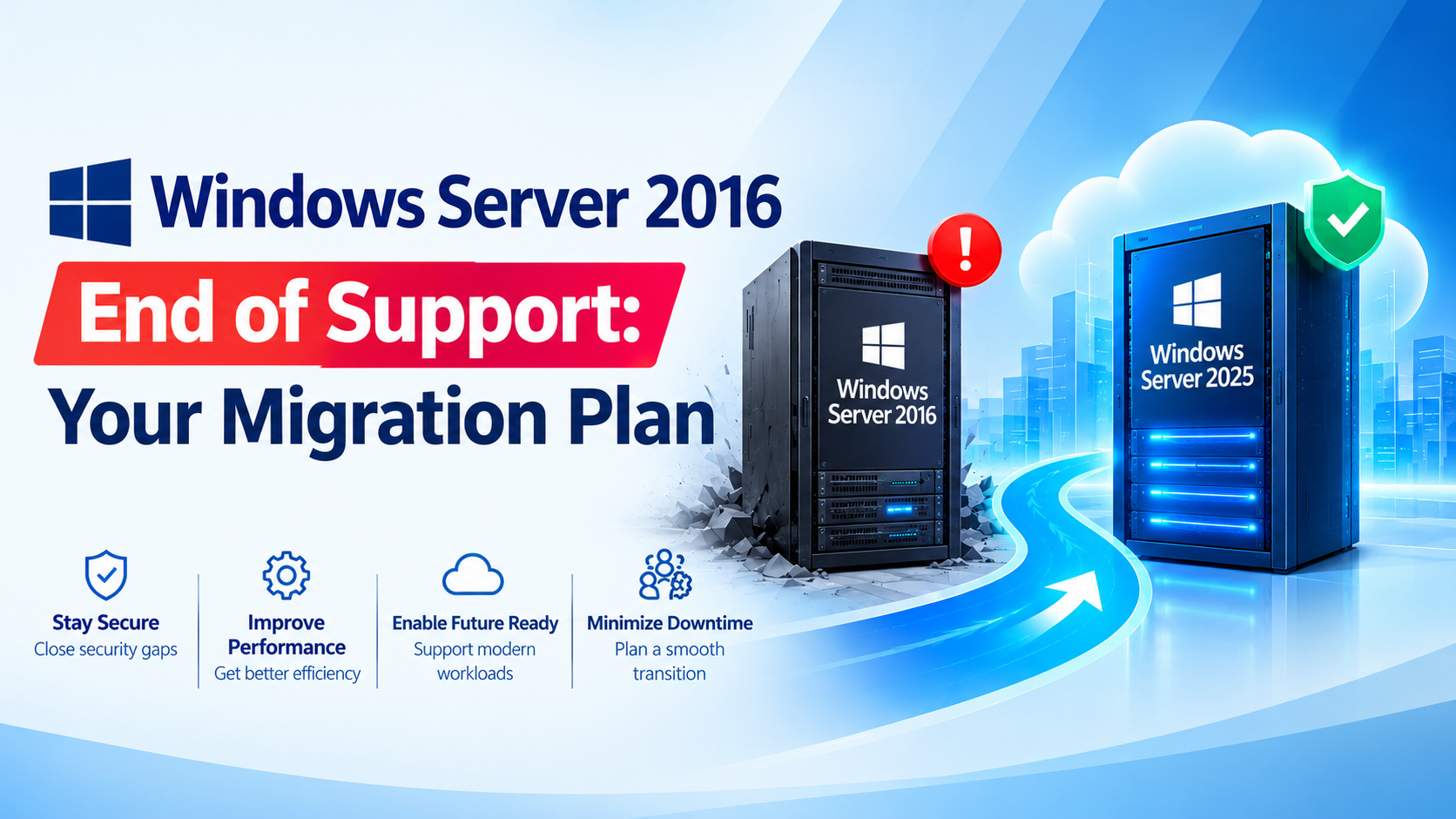 80 Days to Windows Server 2016 End of Support: Your Migration Plan - Revolution Technology BD