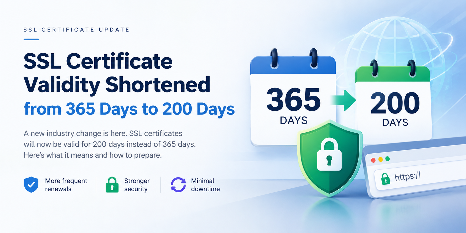 SSL Certificates Are Getting Shorter: 200 Days Now, 100 Days in March 2027 - Revolution Technology BD