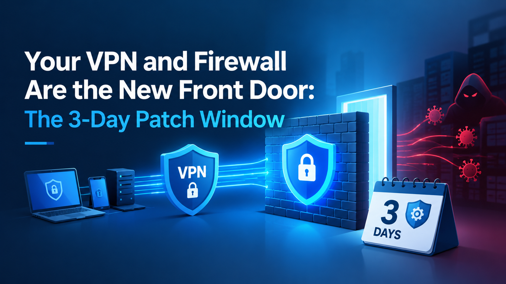 Your VPN and Firewall Are the New Front Door: The 3-Day Patch Window - Revolution Technology BD