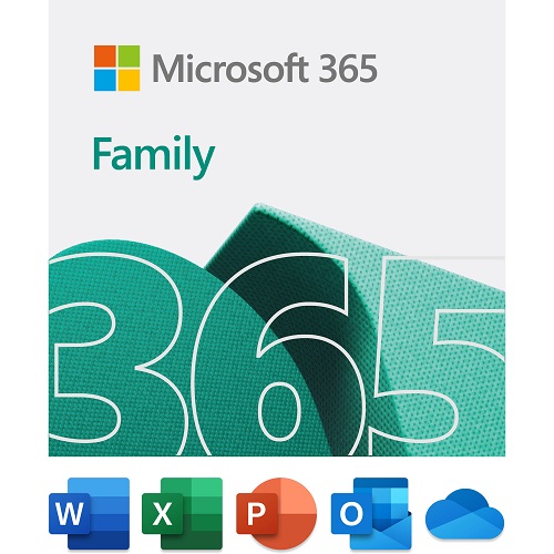 Microsoft 365 Family (1 Year Subscription)