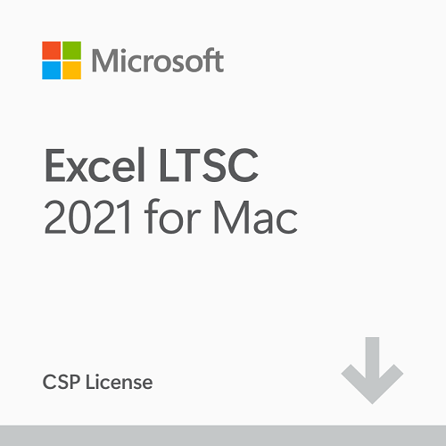 Microsoft Excel LTSC 2021 for Mac (CSP)