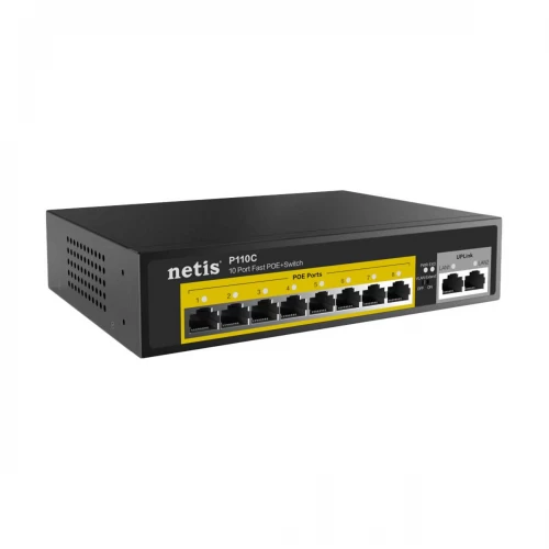 Netis P110C 10-Port Standard POE Switch