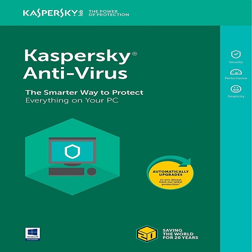 Kaspersky Anti-Virus 1-User 1 year