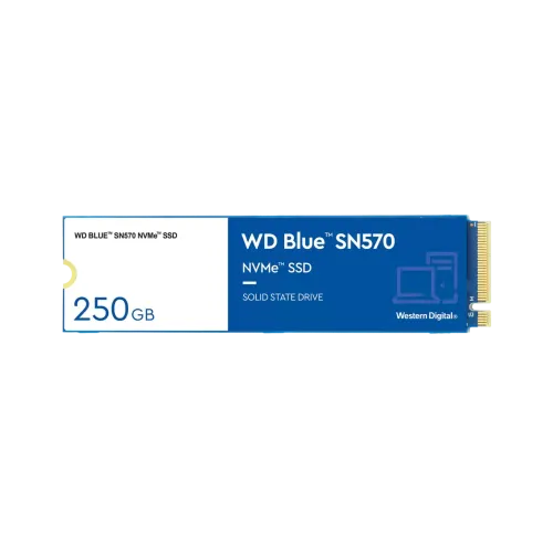 Western Digital Blue SN570 250GB M.2 PCIe NVMe SSD