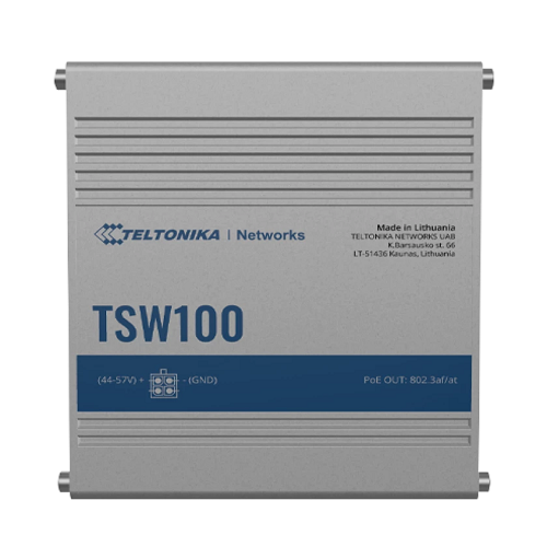 Teltonika TSW100 Industrial Unmanaged POE+ Switch