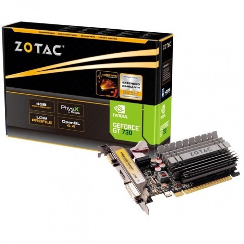 ZOTAC GeForce GT 730 Zone Edition 4GB DDR3 Graphics Card