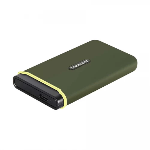 Transcend ESD380C 2TB USB 3.2 Gen 2 Type-C Military green Portable External SSD