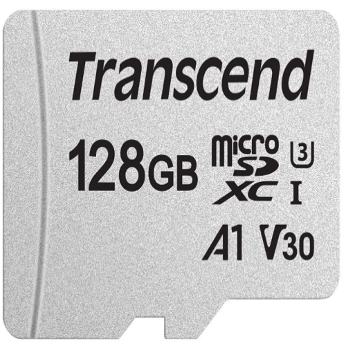 Transcend 128GB USD300S-A UHS-I U3A1 MicroSD Card