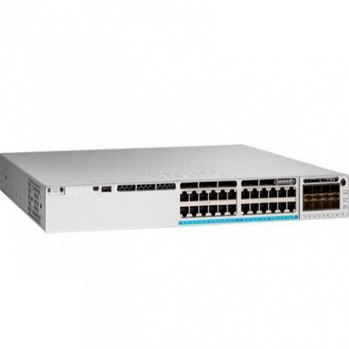 Cisco Catalyst C9300L-24P-4X-A 24-port fixed uplinks PoE+, 4X10G uplinks Switch