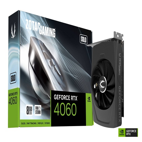 ZOTAC GAMING GeForce RTX 4060 8GB SOLO GRAPHIC CARD
