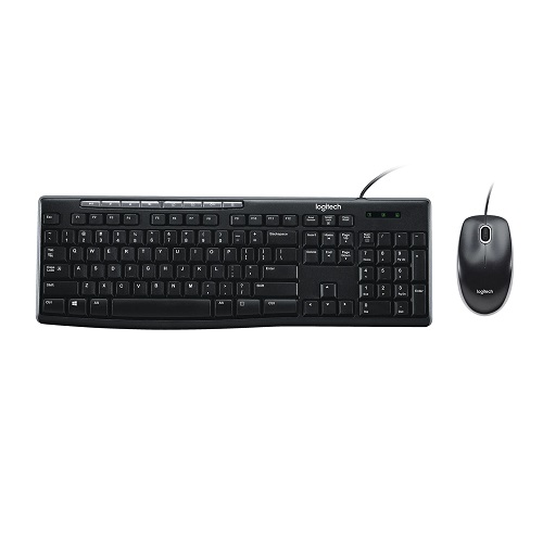 Logitech MK200 Wired Mouse & Keyboard Combo