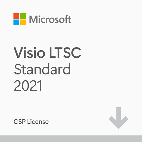 Microsoft Visio LTSC Standard 2021 CSP License Perpetual