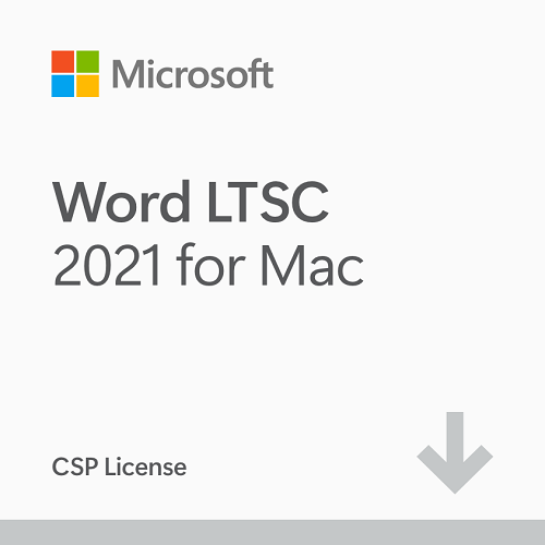 Microsoft Word LTSC for Mac 2021 CSP License Perpetual