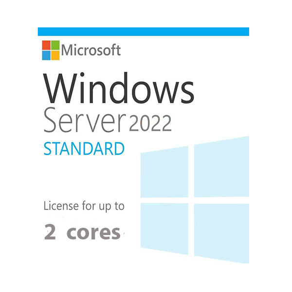 Microsoft Windows Server 2022 Standard - 2 Core License Pack 1 Year CSP License