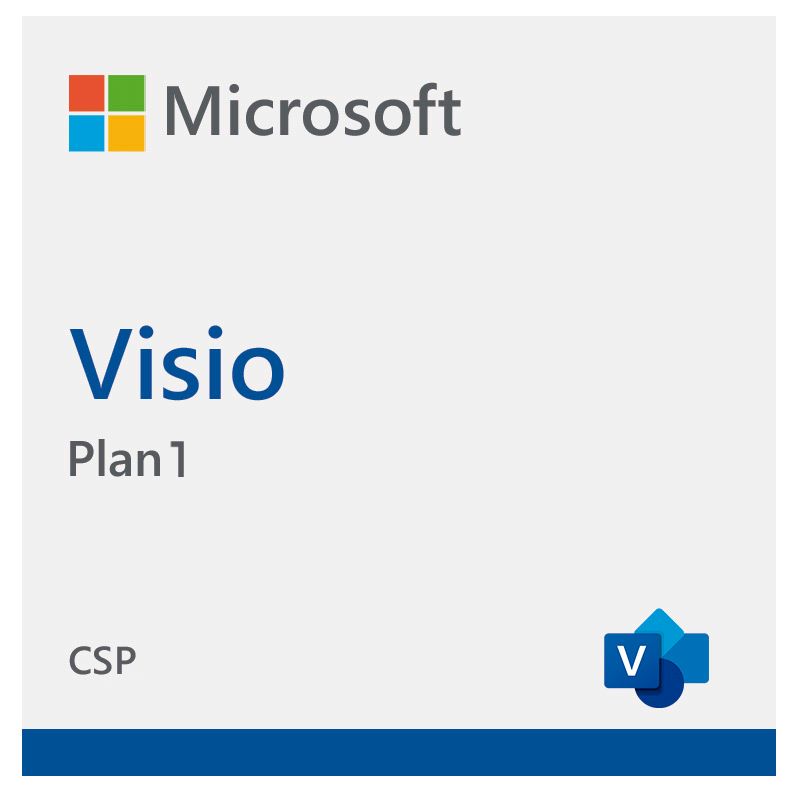 Microsoft Visio Plan 1 (CSP) 1 Year Subscription