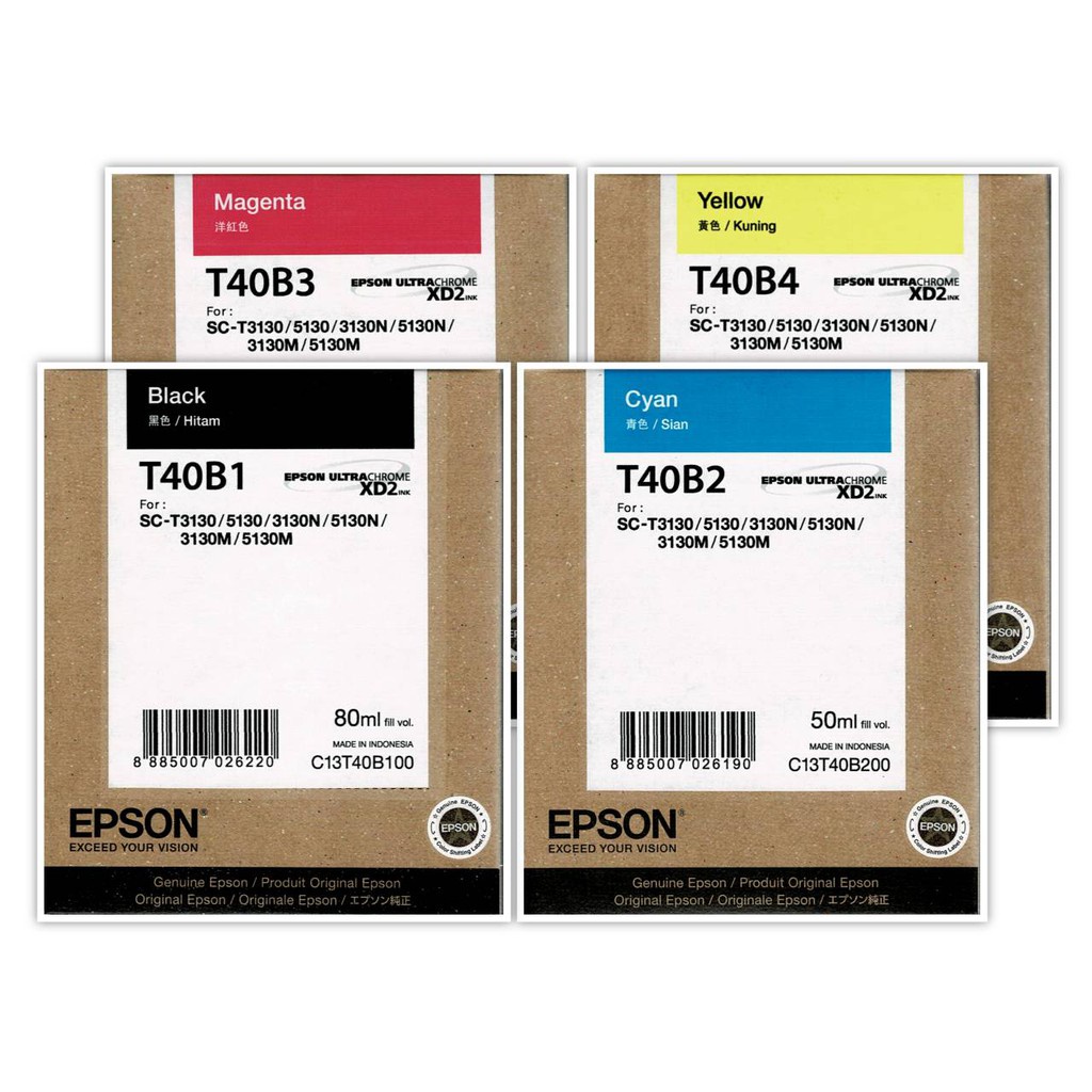 Epson T40B1 80ML Black ink cartridge