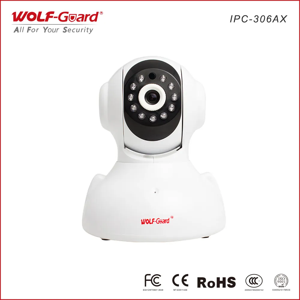 WolfGuard HD Wi-Fi Camera Alarm with Two-Way Speaker