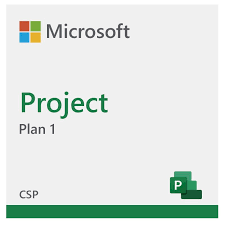 Microsoft Project Plan 1 (CSP) 1 Year Subscription