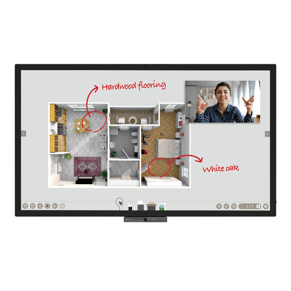 BenQ DuoBoard CP6501K 65" VA Corporate Interactive Display