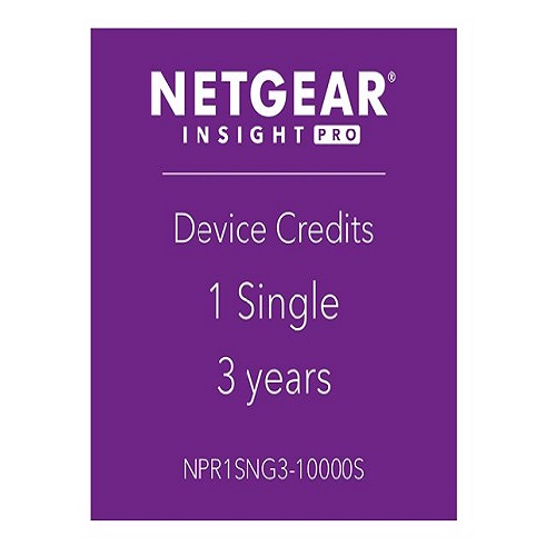 Netgear Insight Pro NPR1SNG3 - subscription license (1 year) - 3 managed device