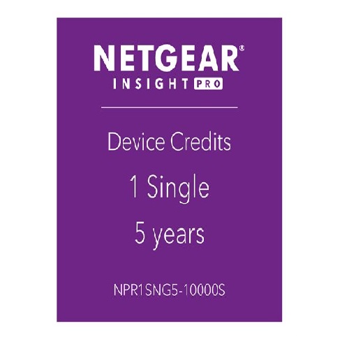 Netgear Insight Pro NPR1SNG5 - subscription license (1 year) - 5 managed device
