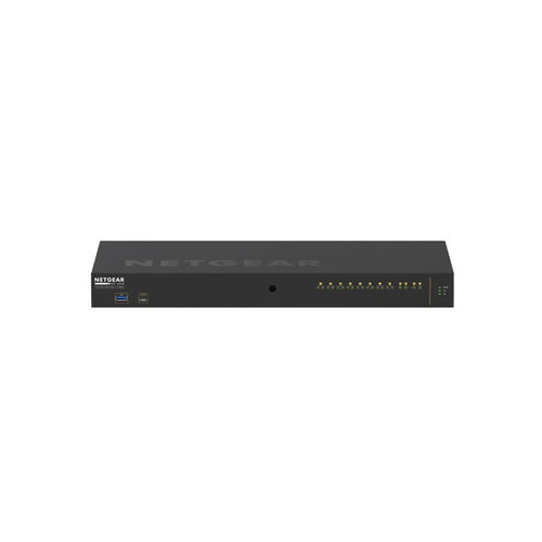 Netgear M4250-10G2F-PoE+ (GSM4212P) 12 Port Managed AV Line Rackmount Switch