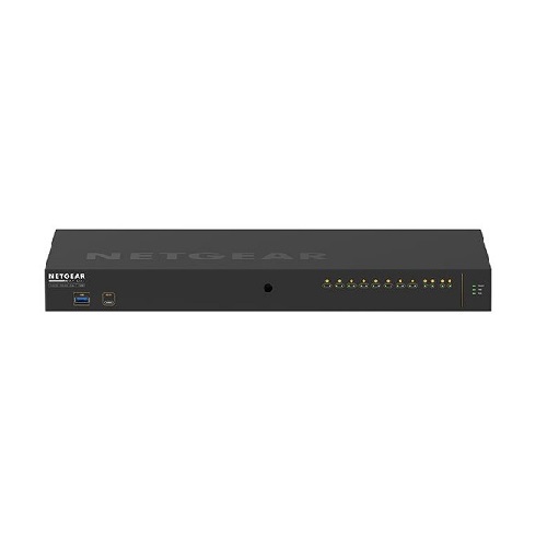 Netgear M4250-10G2F-PoE+ AV Line 8G PoE+ 1G and SFP Managed Switch