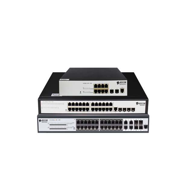 BDCOM S2500-16P4S 16-Port Managed PoE+ Switch