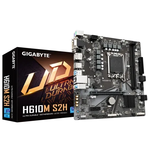 GIGABYTE H610M S2H DDR5 mATX Motherboard
