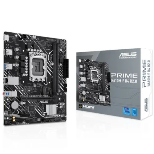 ASUS PRIME H610M-F D4 R2.0 DDR4 Intel Motherboard