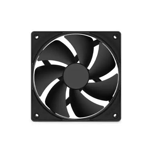 NZXT F120P 120mm Static Pressure Casing Fan Black