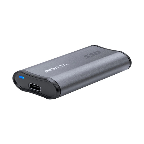 Adata Elite SE880 2TB USB 3.2 Type-C Portable Gray External SSD