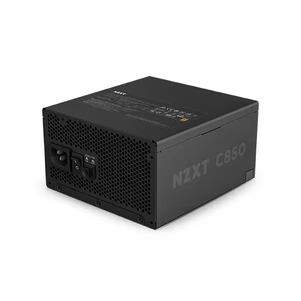 NZXT C850 850 Watt 80 Plus Gold ATX 3.1 Full-Modular Power Supply - Black