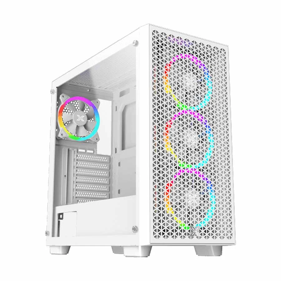 Xigmatek Gaming G Pro Arctic 3F WH Mesh Mid Tower White E-ATX Gaming Casing