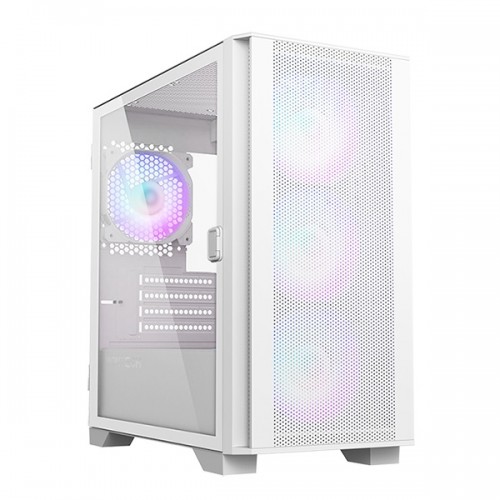 Montech AIR 100 ARGB Mid Tower White Micro- ATX Gaming Desktop Casing