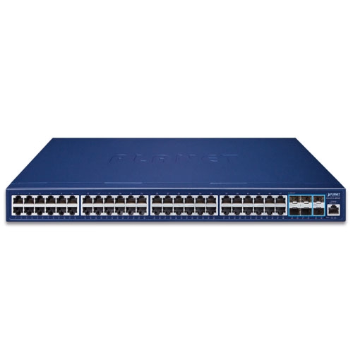 GS-6311-48T6X L3 48-Port 10/100/1000T + 6-Port 10G SFP+ Managed Ethernet Switch
