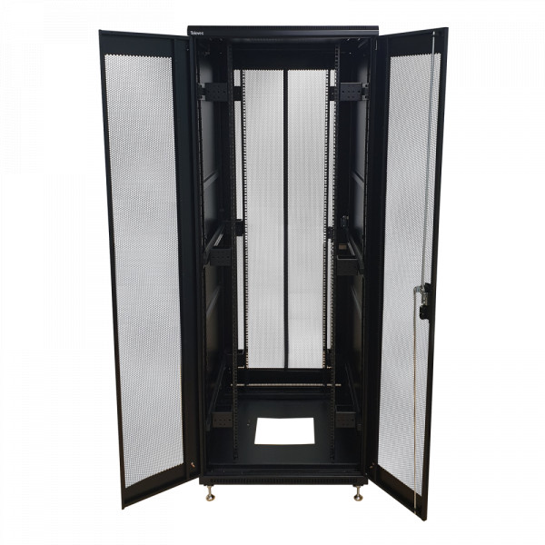 Safenet 42U (800x1000)mm Perforated Double Door Network Rack -  SCP8142