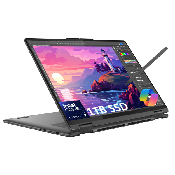 Lenovo Yoga 7 Intel Core i7 155U  Slim Laptop