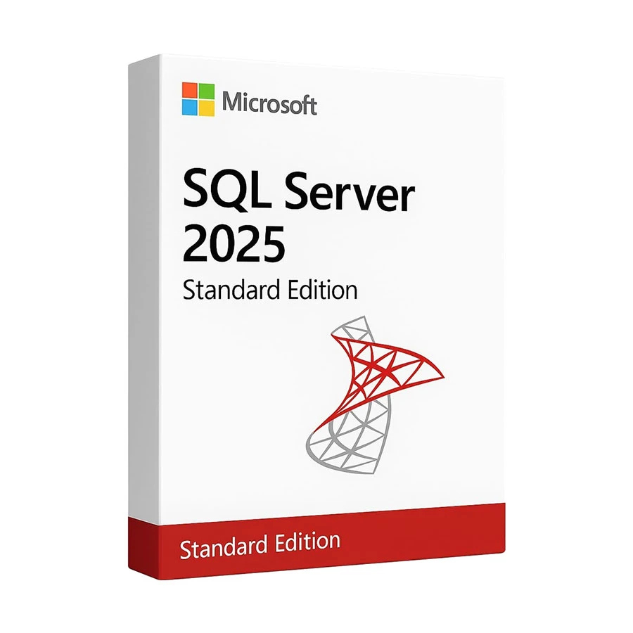 Microsoft SQL Server Standard Edition 2025 Perpetual Commercial 1 Server License